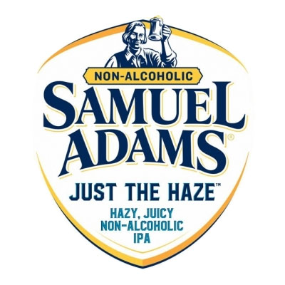 Non Alcoholic Samuel Adams Just the Haze logo